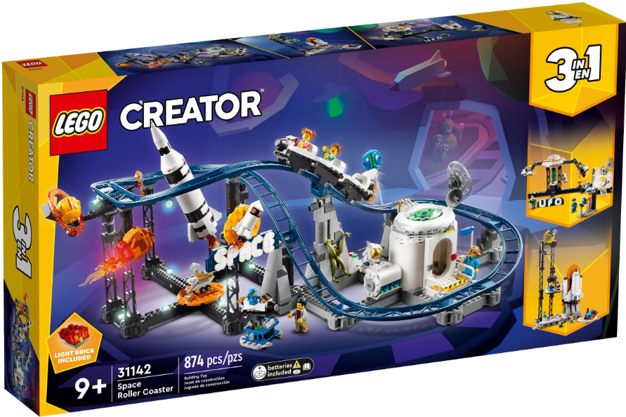 LEGO CREATOR ROLLER COASTER SPATIAL, 31142