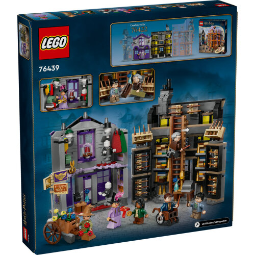 LEGO Harry Potter™ – Magazinul lui Ollivander și Atelierul Madam Malkin , 76439