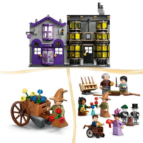 LEGO Harry Potter™ – Magazinul lui Ollivander și Atelierul Madam Malkin , 76439