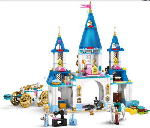 LEGO DISNEY CINDERELLAS CASTLE & HORSE CARRIAGE, 43275