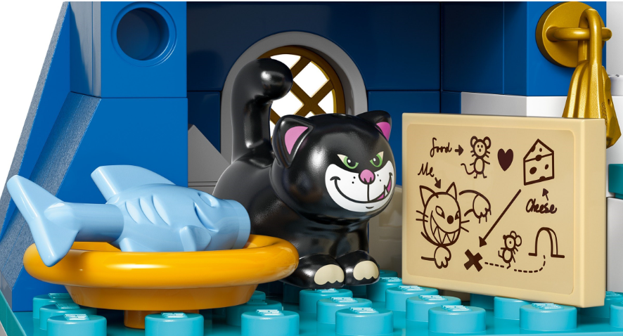 LEGO DISNEY CINDERELLAS CASTLE & HORSE CARRIAGE, 43275