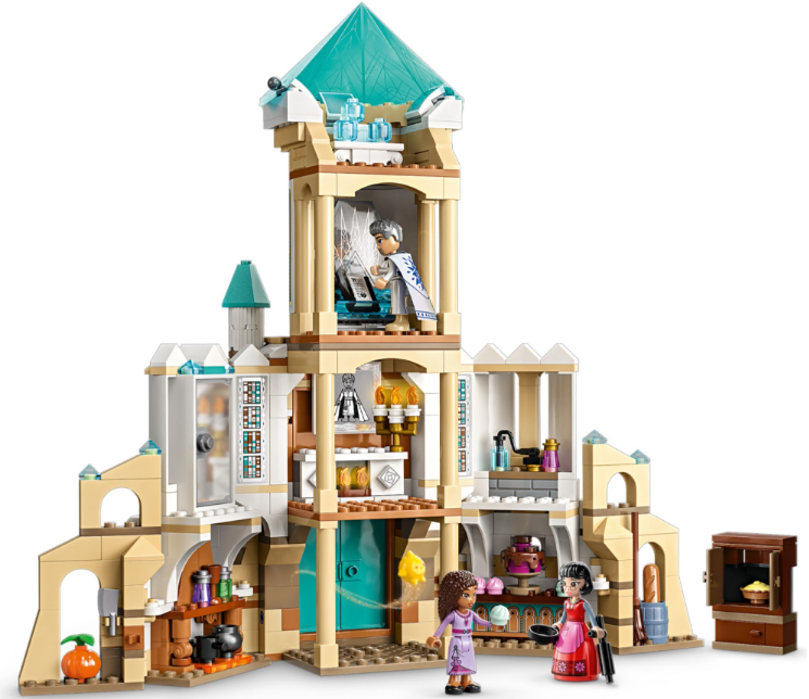 LEGO DISNEY PRINCESS WISH CASTELUL REGELUI MAGNIFICO, 43224