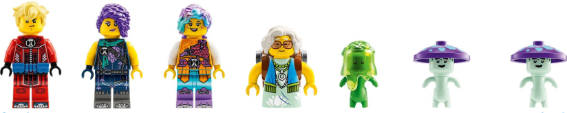 LEGO DREAMZ GRAJDUL CREATURILOR DIN VIS, 71459