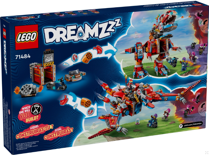 LEGO DREAMZZZ COOPER'S C REX ROBOT DINOSAUR, 71484