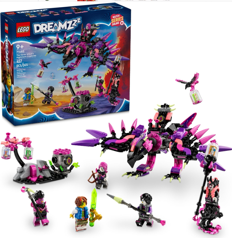 LEGO DREAMZZZ NIGHTMARE CREATURES OF THE WITCH FOREVER, 71483