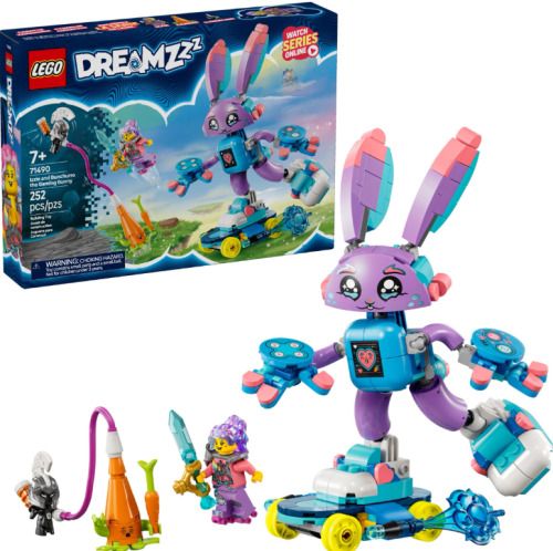 LEGO DREAMZZZ IZZIE AND BUNCHURRO THE GAMING BUNNY, 71490