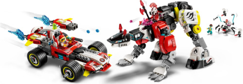 LEGO DREAMZZZ COOPERS TIGER MECH & ZEROS HOT ROD CAR, 71497