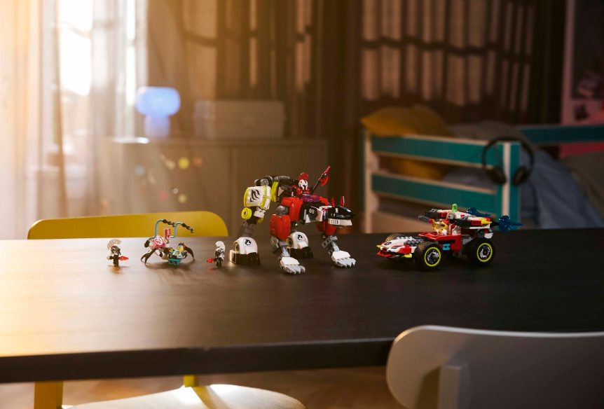 LEGO DREAMZZZ COOPERS TIGER MECH & ZEROS HOT ROD CAR, 71497