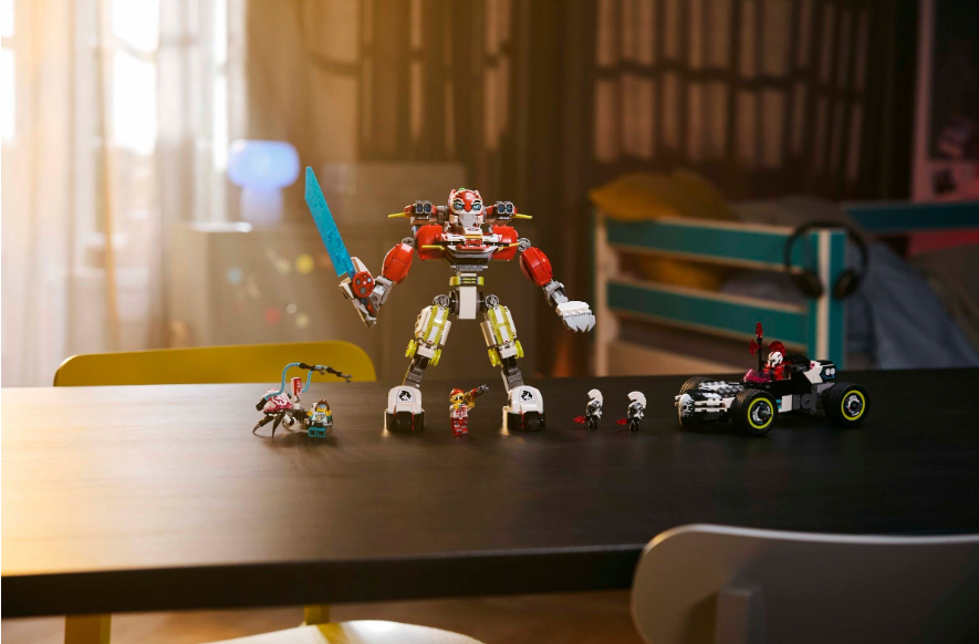 LEGO DREAMZZZ COOPERS TIGER MECH & ZEROS HOT ROD CAR, 71497