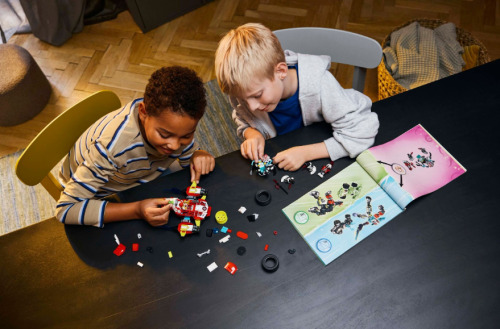 LEGO DREAMZZZ COOPERS TIGER MECH & ZEROS HOT ROD CAR, 71497