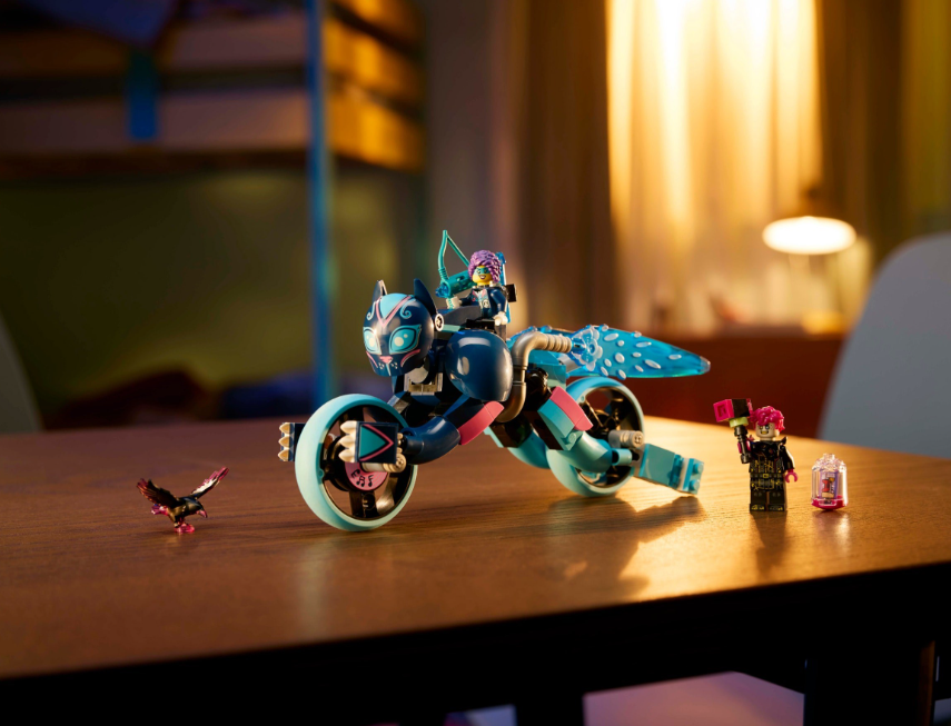 LEGO DREAMZZZ ZOEY'S CAT MOTORCYCLE, 71479