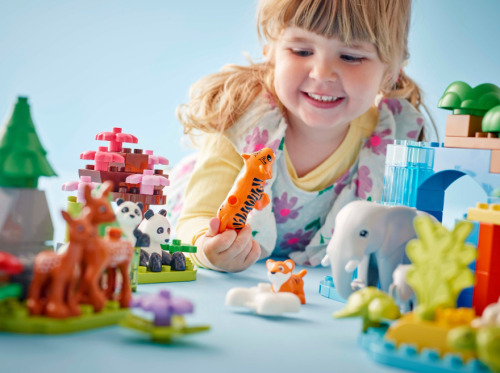 LEGO DUPLO 3IN1 WILD ANIMAL FAMILIES, 10446