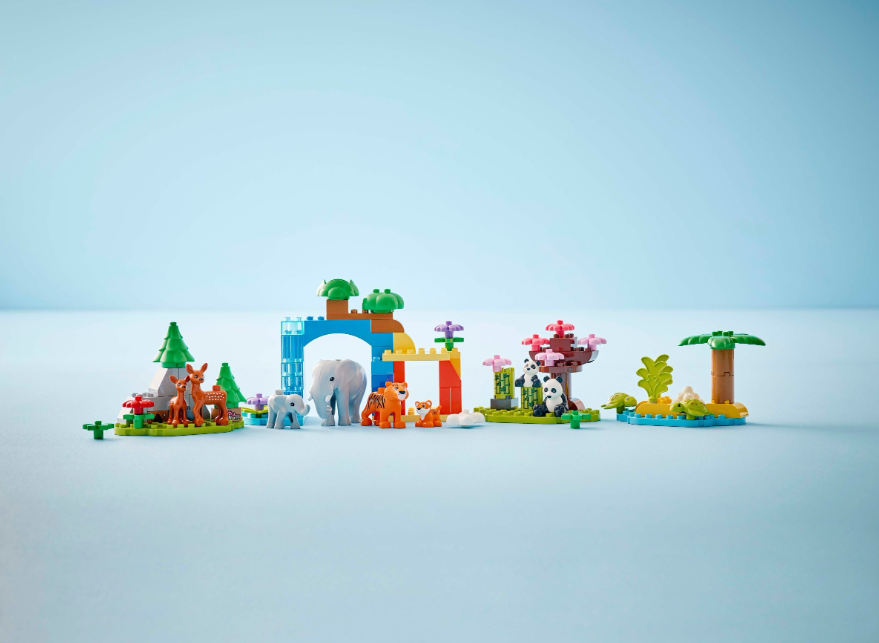 LEGO DUPLO 3IN1 WILD ANIMAL FAMILIES, 10446