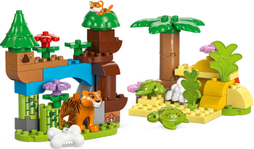 LEGO DUPLO 3IN1 WILD ANIMAL FAMILIES, 10446