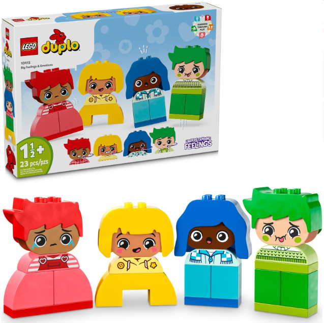 LEGO DUPLO MARI SENTIMENTE SI EMOTII, 10415