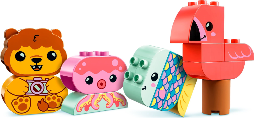 LEGO DUPLO DISTRACTIE LA BAIE INSULA ANIMALELOR PLUTITOARE, 10966