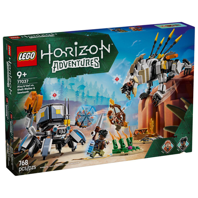 LEGO Horizon Adventures: Aloy și Varl împotriva Shell-Walker și Savtuz, 77037