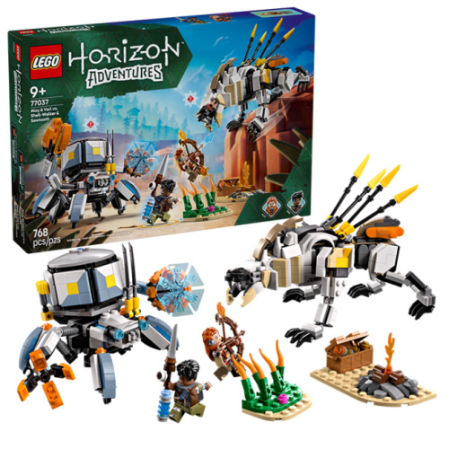 LEGO Horizon Adventures: Aloy și Varl împotriva Shell-Walker și Savtuz, 77037