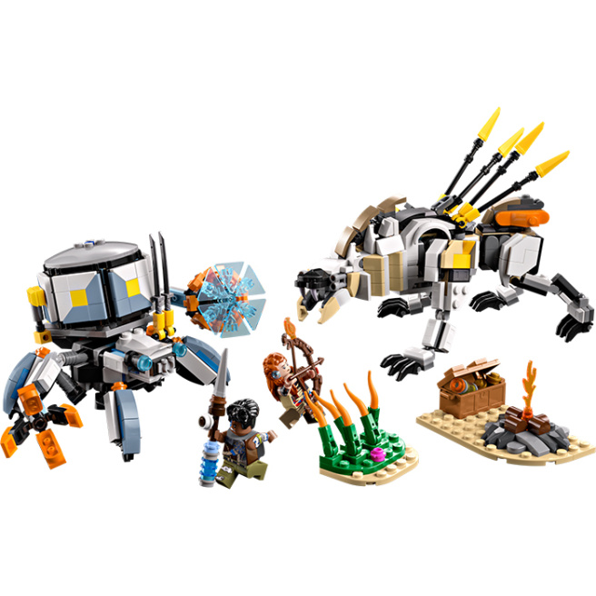 LEGO Horizon Adventures: Aloy și Varl împotriva Shell-Walker și Savtuz, 77037