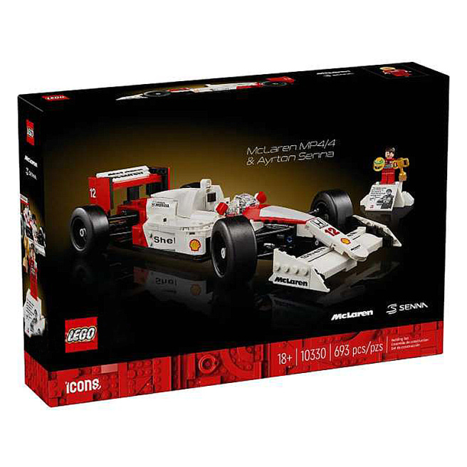 LEGO Icons: McLaren MP4/4 & Ayrton Senna, 10330