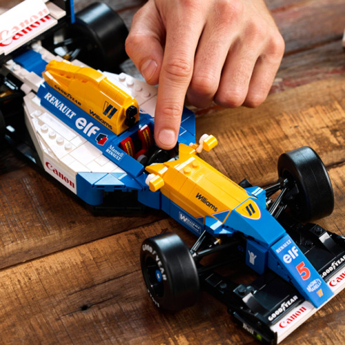 LEGO Icons Williams Racing FW14B și Nigel Mansell, 10353