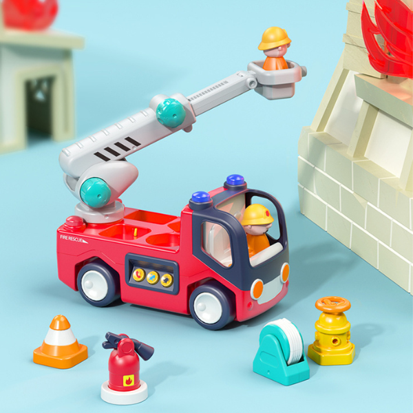 Игрушка «Пожарная машина» с музыкой и светом E9998