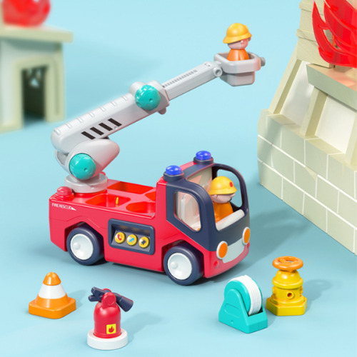 Игрушка «Пожарная машина» с музыкой и светом E9998