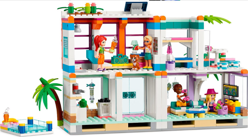 LEGO FRIENDS CASA DE VACANTA DE PE PLAJA, 41709