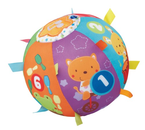 Jucarie bebelusi Vtech - Minge Muzicala, Moale si distractiva, VT166112