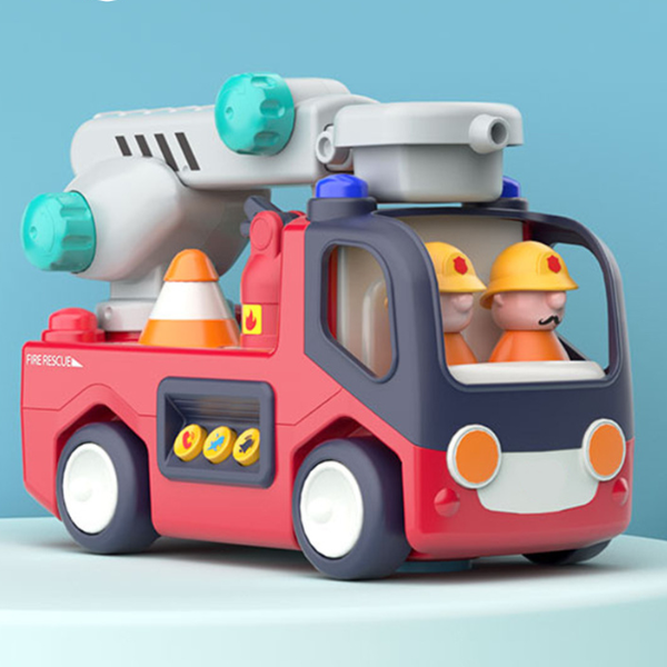 Игрушка «Пожарная машина» с музыкой и светом E9998