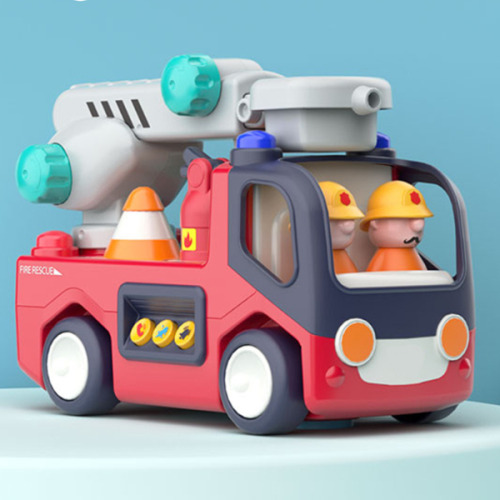 Игрушка «Пожарная машина» с музыкой и светом E9998