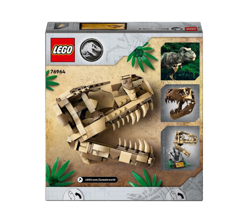 LEGO Jurassic World Fosile de dinozaur: Craniul lui Tyrannosaurus, 76964