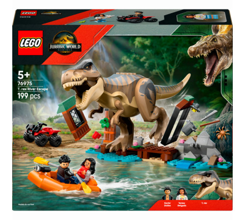 LEGO Jurassic World: Evadarea tiranozaurului, 76975