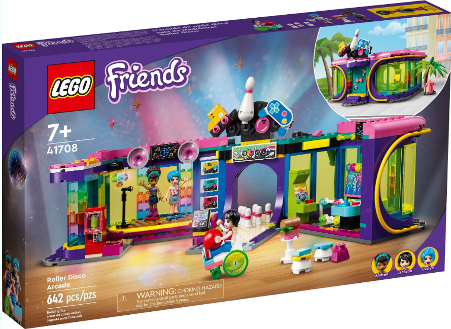 LEGO FRIENDS GALERIA DISCO CU JOCURI ELECTRONICE, 41708
