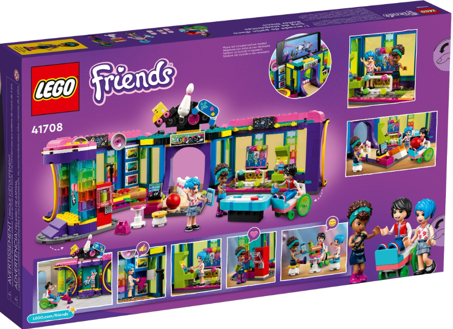 LEGO FRIENDS GALERIA DISCO CU JOCURI ELECTRONICE, 41708