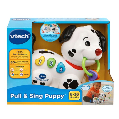 Jucarie interactiva Vtech - Catelusul prietenos 1-2-3, VT502812
