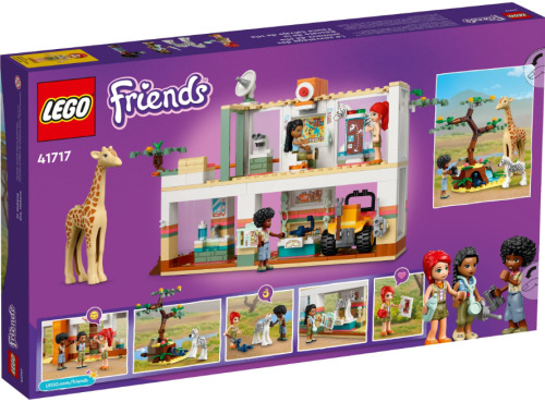LEGO FRIENDS SALVAREA ANIMALELOR SALBATICE CU MIA, 41717