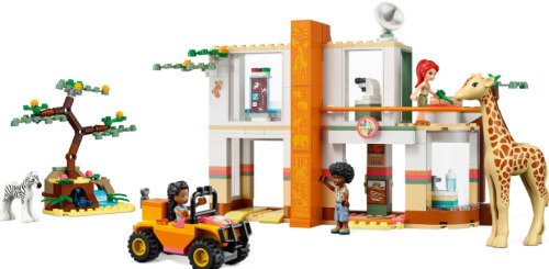 LEGO FRIENDS SALVAREA ANIMALELOR SALBATICE CU MIA, 41717