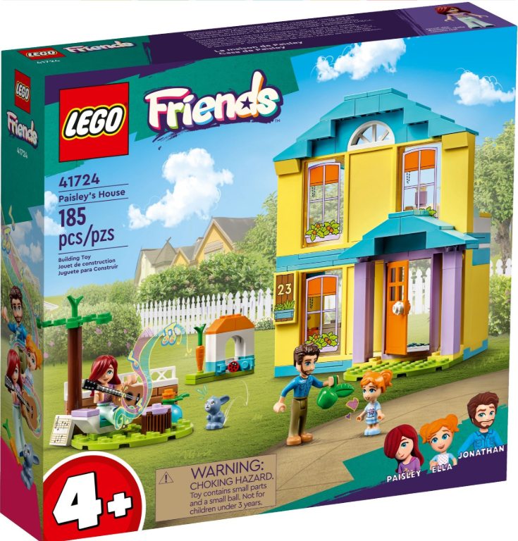 LEGO FRIENDS CASA LUI PAISLEY, 41724