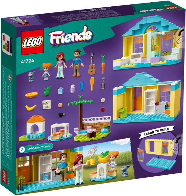 LEGO FRIENDS CASA LUI PAISLEY, 41724