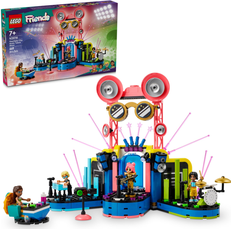 LEGO FRIENDS CONCURSĂ MUZICALUL ÎN ORASUL HEARTLAKE, 42616