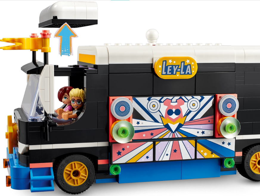 LEGO FRIENDS AUTOCAR DE TURNEU PENTRU STARURI POP, 42619