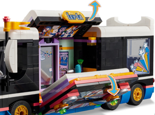 LEGO FRIENDS AUTOCAR DE TURNEU PENTRU STARURI POP, 42619