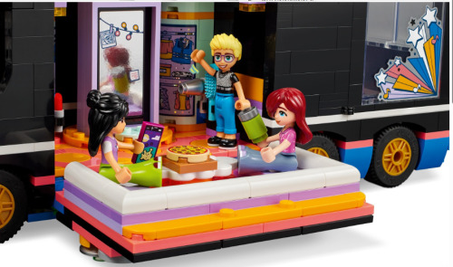 LEGO FRIENDS AUTOCAR DE TURNEU PENTRU STARURI POP, 42619
