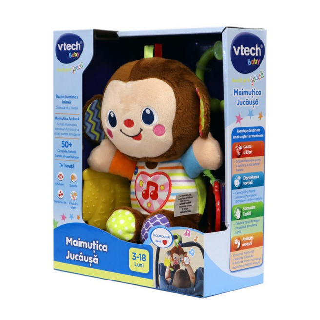 Măimuțică moale Jucăușă, VT513412