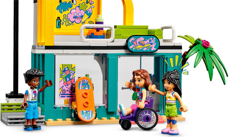 LEGO FRIENDS PARC DE SKATEBOARDING, 41751