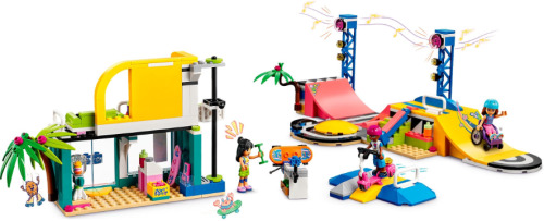 LEGO FRIENDS PARC DE SKATEBOARDING, 41751