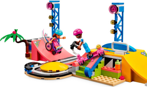 LEGO FRIENDS PARC DE SKATEBOARDING, 41751