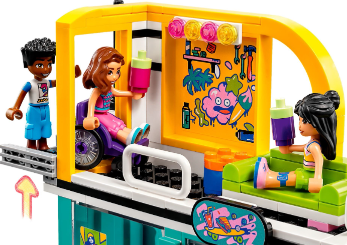 LEGO FRIENDS PARC DE SKATEBOARDING, 41751
