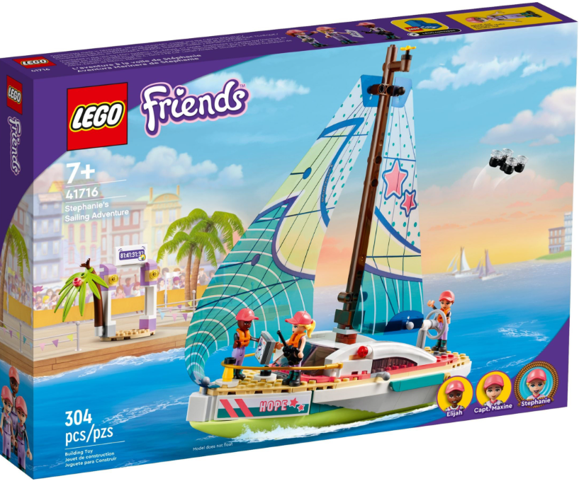 LEGO FRIENDS AVENTURA NAUTICA A LUI STEPHANIE, 41716